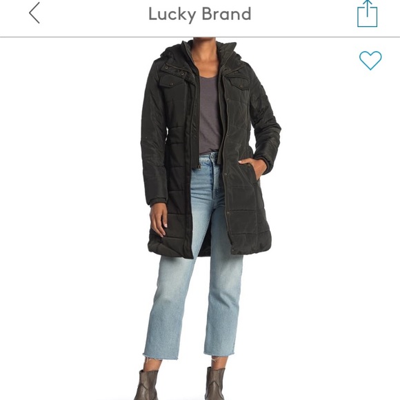 NEW Lucky Brand Women’s Puffer Jacket - Picture 11 of 13